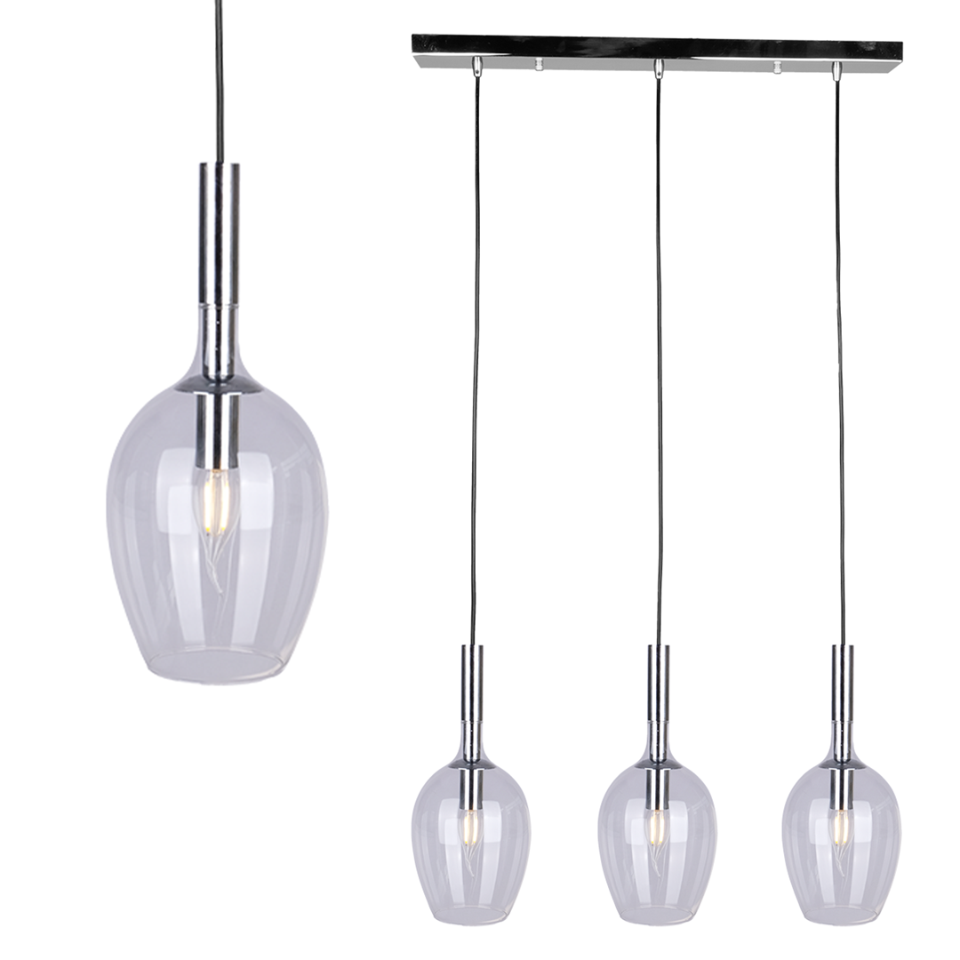 Lampa wiszca TANGO CLEAR 3xE14