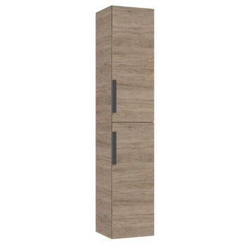 Słupek łazienkowy Defra Faro C30 wisząca 30x30x150 cm orzech rockford 001-C-03010
