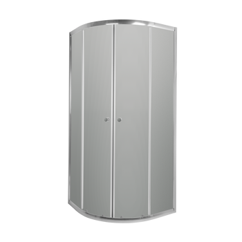 KABINA NATR.PÓŁOK.VITORIA 90X90 PR.CHROM SZK. GRAFIT