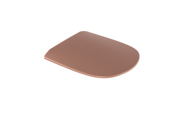 Luqa 48 D deska sedesowa wolnoopadająca, terracotta