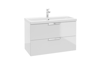 Szafka pod umywalkę Defra Faro D80 wisząca 80x45x50 cm Biały 001-D-08024