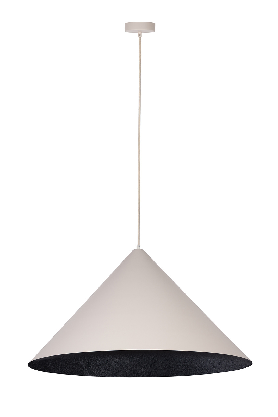 Lampa wiszca Vesuvio beowo/czarna 3xE27 (70cm)