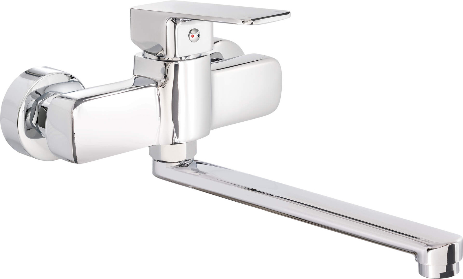 Designerska bateria kuchenna ścienna chrom MARO BLO_080M