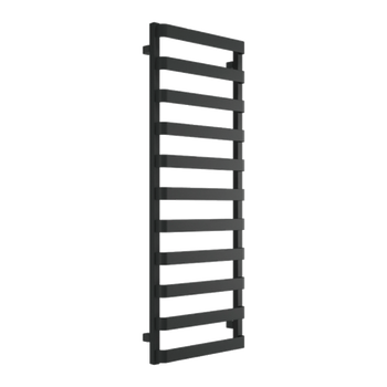 Meteor grzejnik łazienkowy 137x50 cm, czarny soft