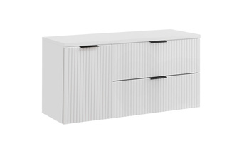 Zestaw mebli łazienkowych Adel White 120cm z blatem – SET-ADW B WHITE 120CM LB