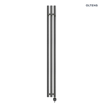 Oltens Stang (e) grzejnik łazienkowy elektryczny 150x15 cm grafit 55119400