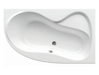 Akrylowa wanna asymetryczna Ravak Rosa 95 160x95 P snowwhite | C581000000