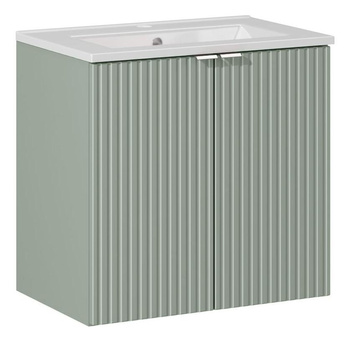 Zestaw mebli łazienkowych Line Reed Green 60cm z umywalką meblową Dance – SET-LRG 60CM D DANCE