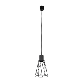 Lampa wisząca druciana pojedyncza Modesto Black 10159 TK Lighting