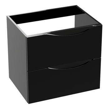 Szafka wisząca Kolorado Black Glossy 600