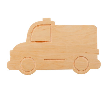 Kinkiet drewniany radiowóz POLICE K1 1342/K1