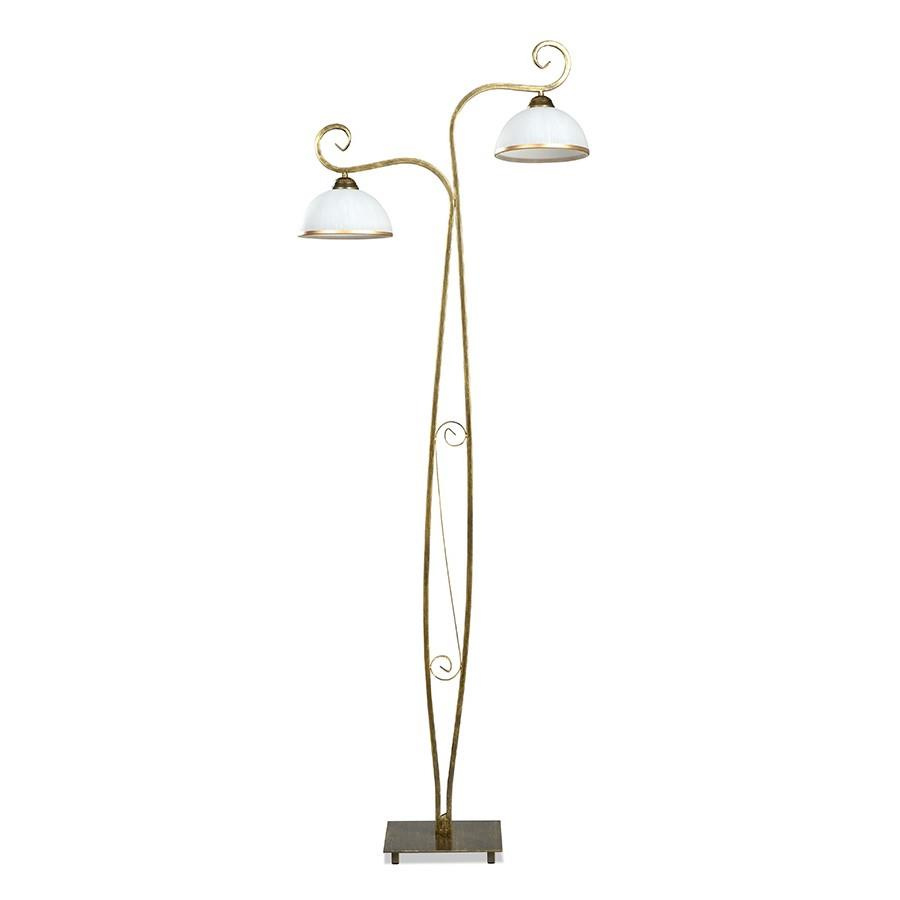 Lampa podogowa skandynawska 2 due klosze 60W 160cm 149/LP2 WIVARA LP2