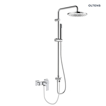 Oltens Hadsel zestaw prysznicowy z baterią prysznicową ścienną chrom 36055100