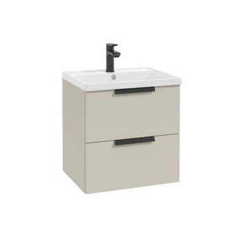 Szafka pod umywalkę Defra Faro D50 wisząca 47x30x50 cm kaszmir mat 001-D-05033