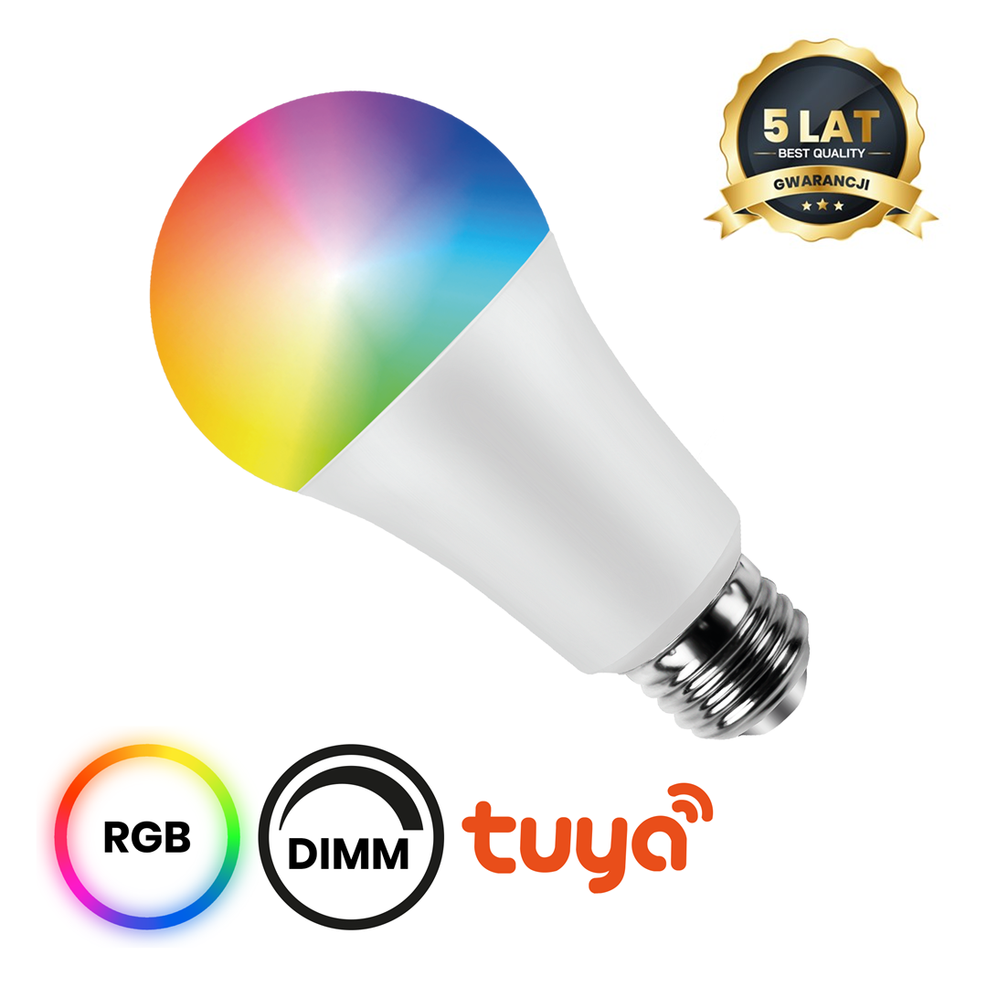 arwka LED Wi-FI A60 8W E27 Smart Tuya RGB+CCT+DIM