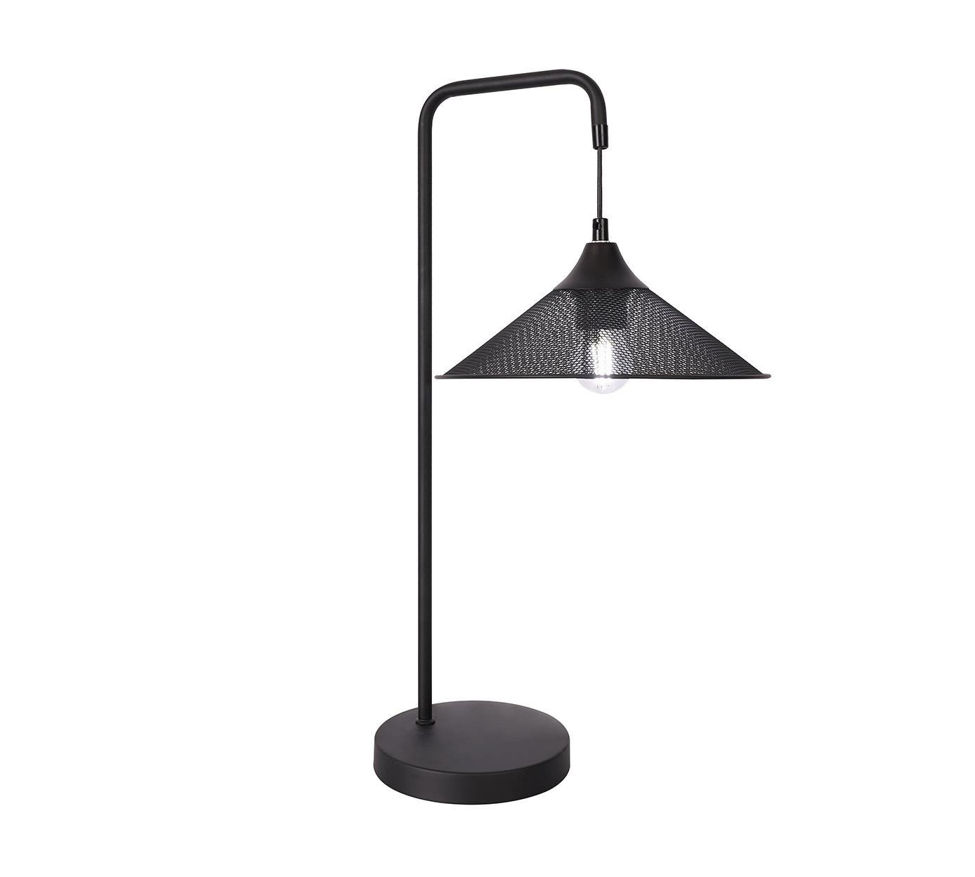 Lampka stoowa metal czarna Kiruna Ledea 50501206