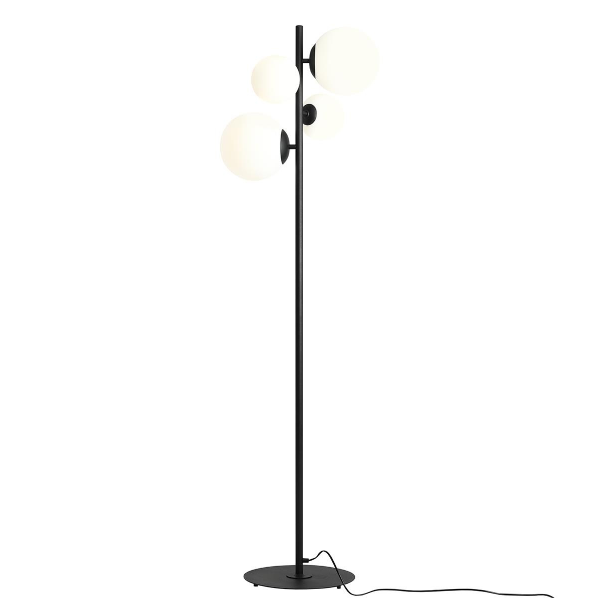 LAMPA STOJCA BLOOM BLACK