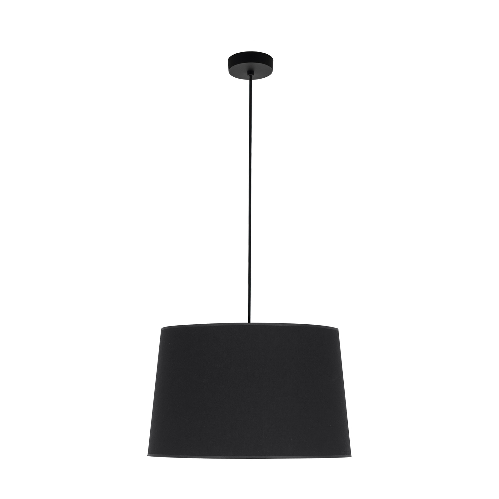 Lampa sufitowa z czarnym abaurem E27 MAJA 1885 TK Lighting