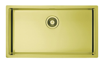 ALVEUS QUADRIX 60 zlewozmywak złoty  1117478