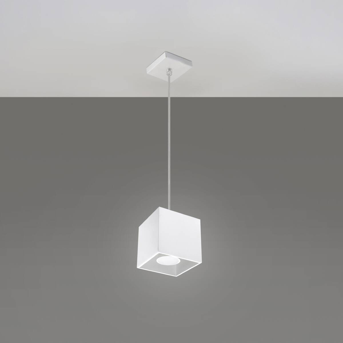 Lampa wiszca QUAD 1 biay