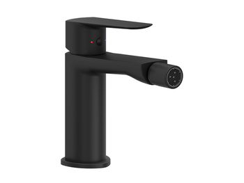 Bateria bidetowa stojąca Ravak Life LF 056.20 160 mm bez korka czarna X070481