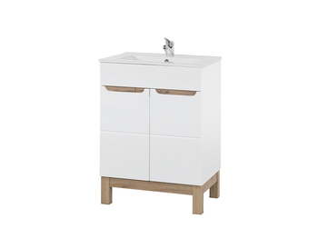 Zestaw mebli łazienkowych Bali White 60cm z umywalką – SET-BW LAVA 60CM