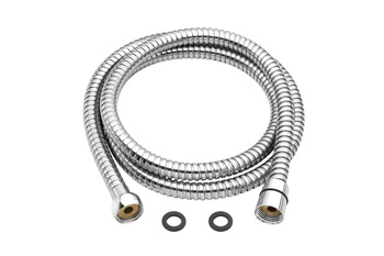 WĄŻ NATRYSK. 150 CM, CHROM, KOŃC. STOŻ I HEKSAG.