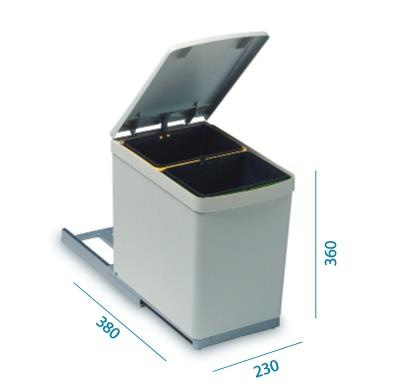 ALVEUS Sortownik Albio 10 (2x7,5 L)