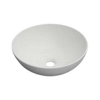 UMYWALKA NABLATOWA TINOS INVENA TREND, 39,5 CM, BIAŁY MAT