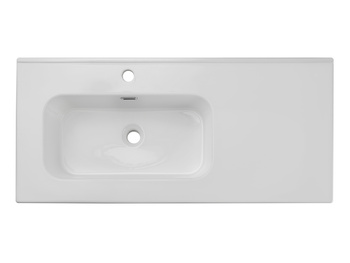 Umywalka meblowa jednokomorowa 100cm z blatem ceramicznym go 2 100cm l dp ( e-8095-100l )