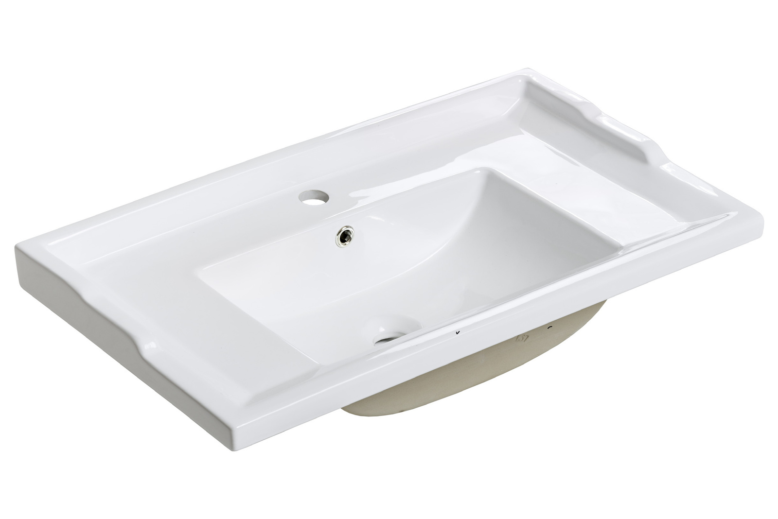 Umywalka meblowa jednokomorowa 80cm um - cfp f80 retro dp(ys27312-80)