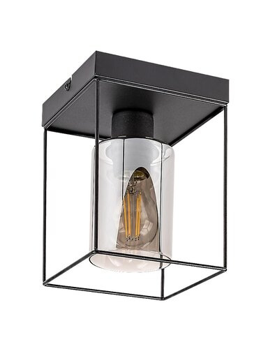 71031 Chadwick Lampa sufitowa IP20 czarny E27 1x MAX 25