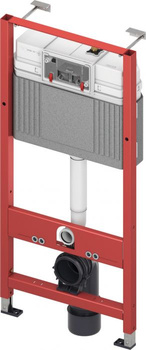 Stelaż podtynkowy WC TECE TECEbase 1120 mm ze spłuczką uruchamianą z przodu + mocowania 9400407