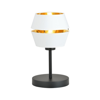 Gustowna lampa stołowa PIANO LN WHITE/GOLD 1182/LN