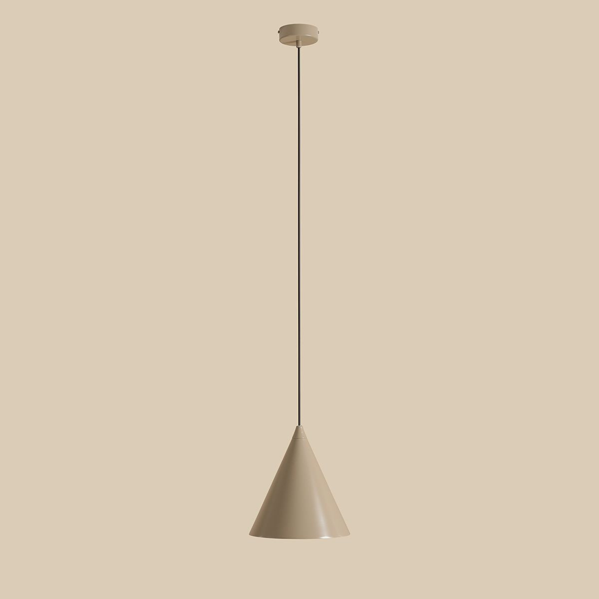 LAMPA WISZCA FORM BEIGE