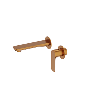 Bateria umywalkowa podtynkowa Spark Brushed Copper