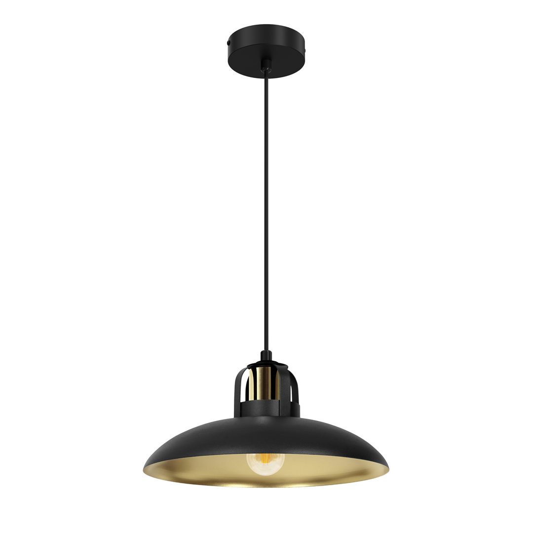 Lampa wiszca FELIX BLACK/GOLD 1xE27