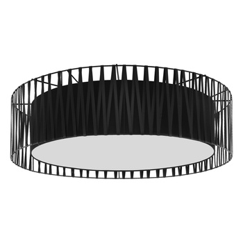 Plafon okrągły z metalową ramą 15W 4xE27 czarny HARMONY 1658 TK Lighting