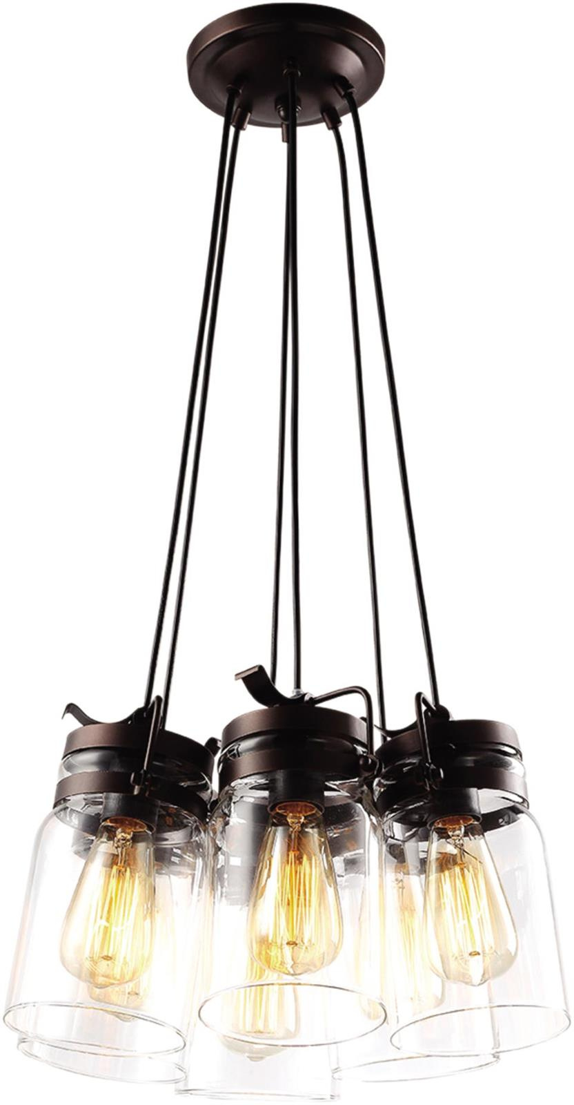 Lampa wiszca K-8004-6 z serii RAVEN