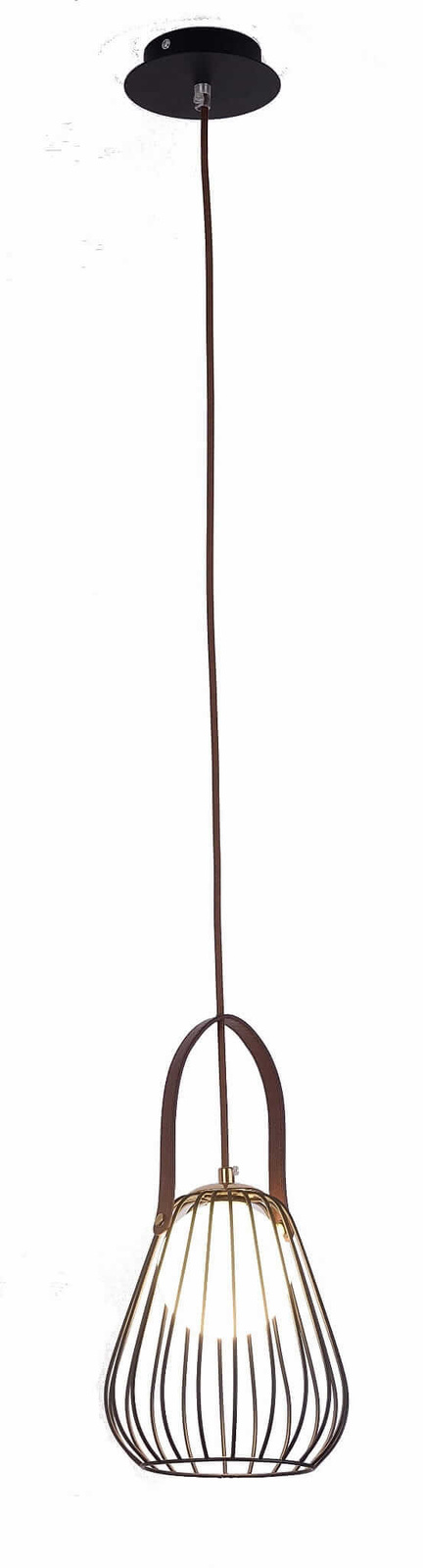 Lampa wisząca Bacoli czarna 1xG9