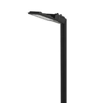 Stojąca lampa zewnętrzna do ogrodu czarny IP65 LED 118cm 9420