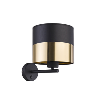 Kinkiet Londyn z abażurem Gold 3475 TK Lighting