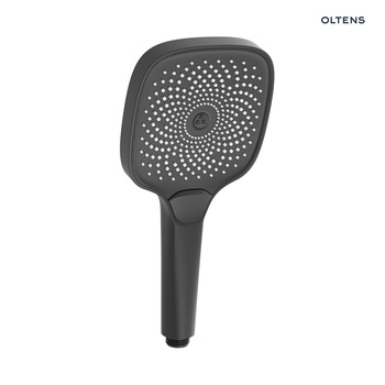 Oltens Havis EasyClick (S) słuchawka prysznicowa 3 funkcyjna czarny mat 37108300