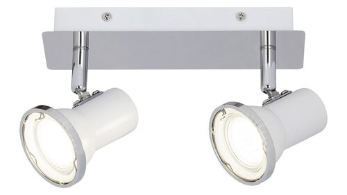 5498 Steve Lampa łazienkowa 860 IP44 biały GU10 2x MAX 15