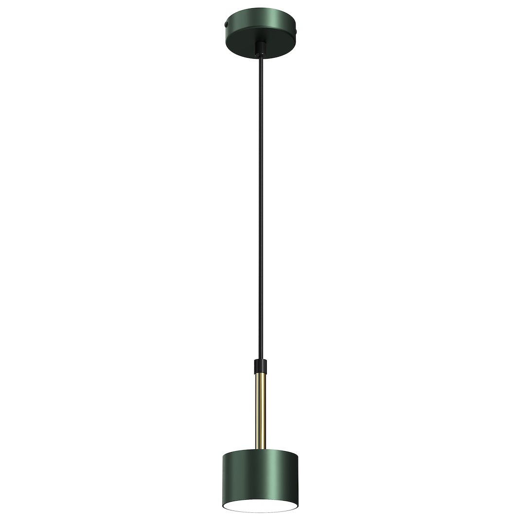 Lampa wiszca ARENA GREEN/GOLD 1xGX53
