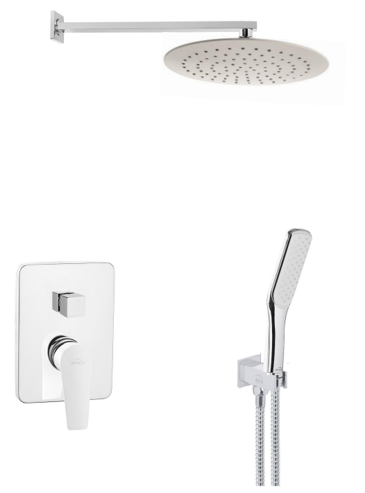 ZEST PODTYN Z BAT PODTYNK 2F DOKOS, KWADR BIA�Y, ROZETA