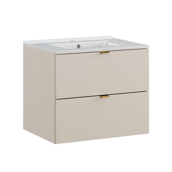 Zestaw mebli łazienkowych Dalia Cashmere 60cm z umywalką meblową Lava – SET-DC 60CM UM LAVA WH