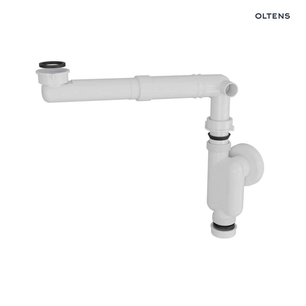 Oltens Jens syfon umywalkowy teleskopowy oszcz�dzaj�cy miejsce bia�y 02102000