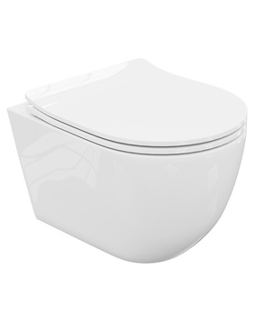 Miska wisząca WC Cliper 2.0 Tornado biała 48x36