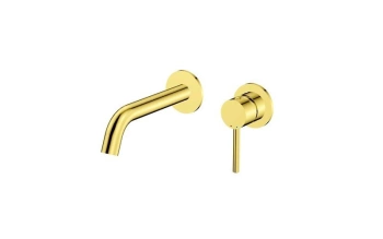 Besco BU-VS-ZL bateria umywalkowa podtynkowa Veo złoty